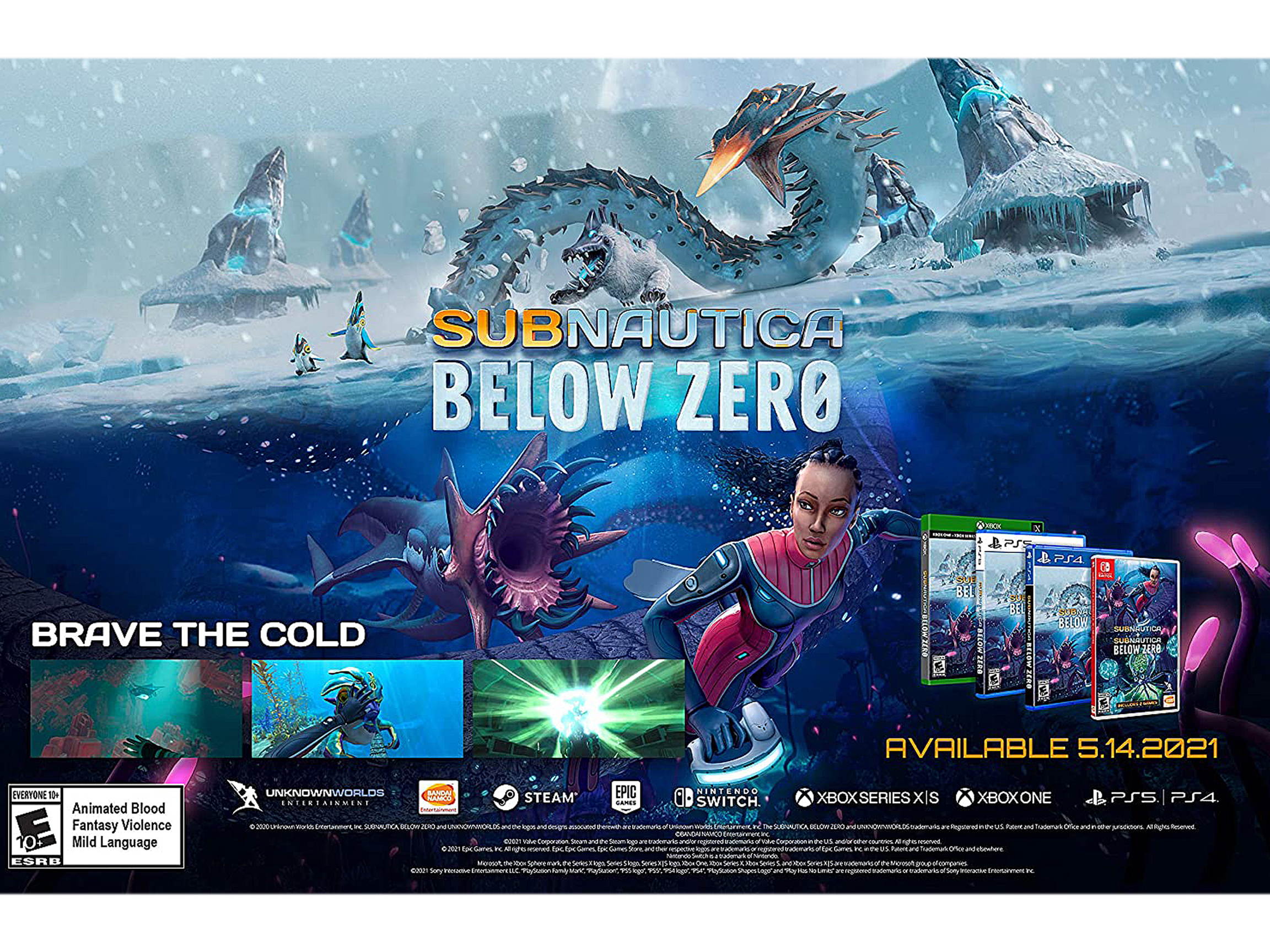 Subnautica: Below Zero - PS5 Video Games