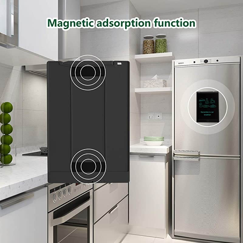 LCD Writing Tablet 11 inches Erasable Handwriting Drawing Pad Electronic Notepad Doodle Board with Magnets Gift for Kids Adults at Home School Office Black