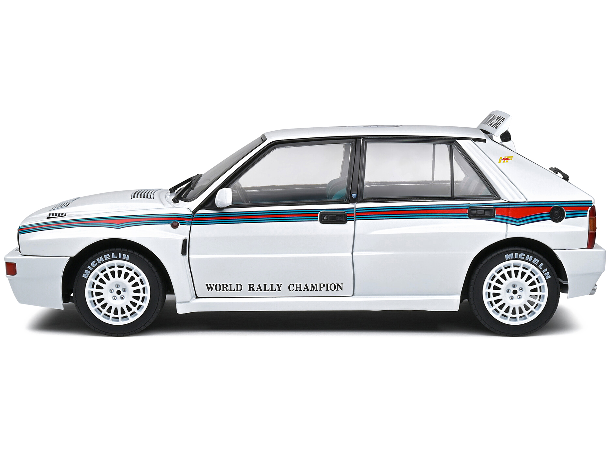 Lancia Delta HF Integrale Evoluzione #2 Carlos Sainz - Luis Moya "Jolly Club" "Tour de Corse - Rallye de France" (1993) 1/18 Diecast Model Car by Kyosho