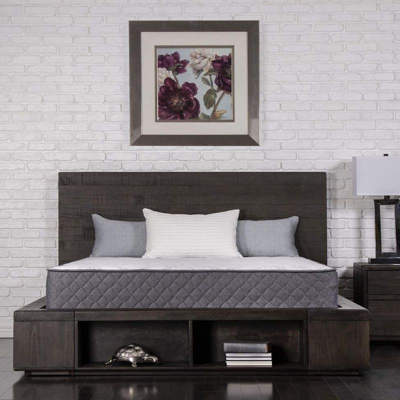 Dreamfoam Bedding DFUN0946 Unwind 9.5 Inch Thick Hybrid Memory Foam Comfort Innerspring Core Mattress, Full