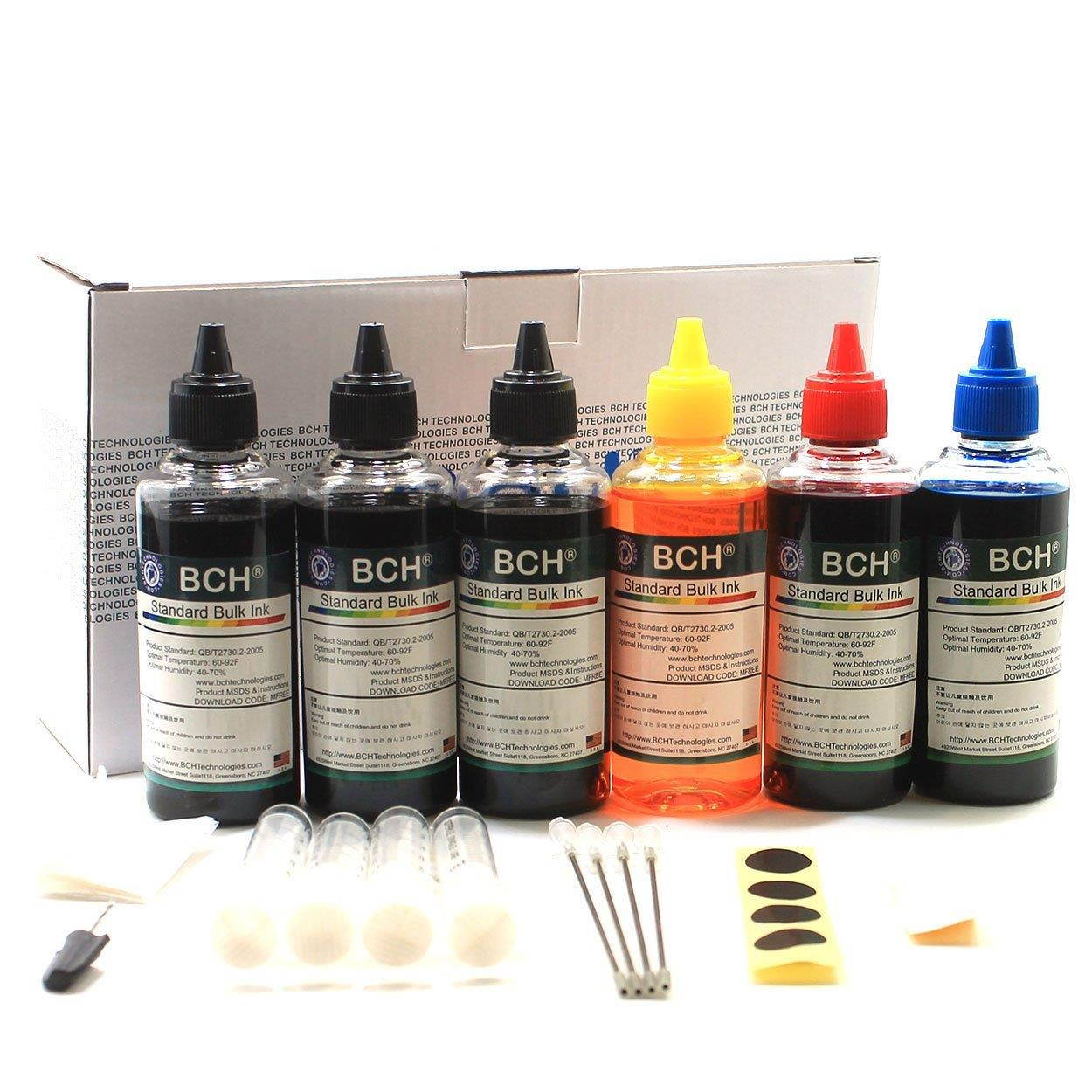 BCH Standard 600 ml Refill Ink Kit Compatible with Brother