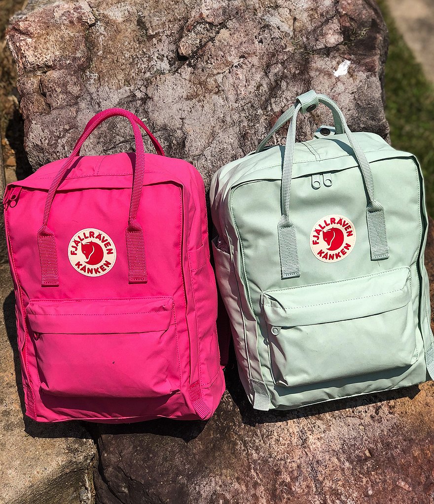 Fjallraven Kanken Water-Resistant Cotton Zipper Convertible Backpack