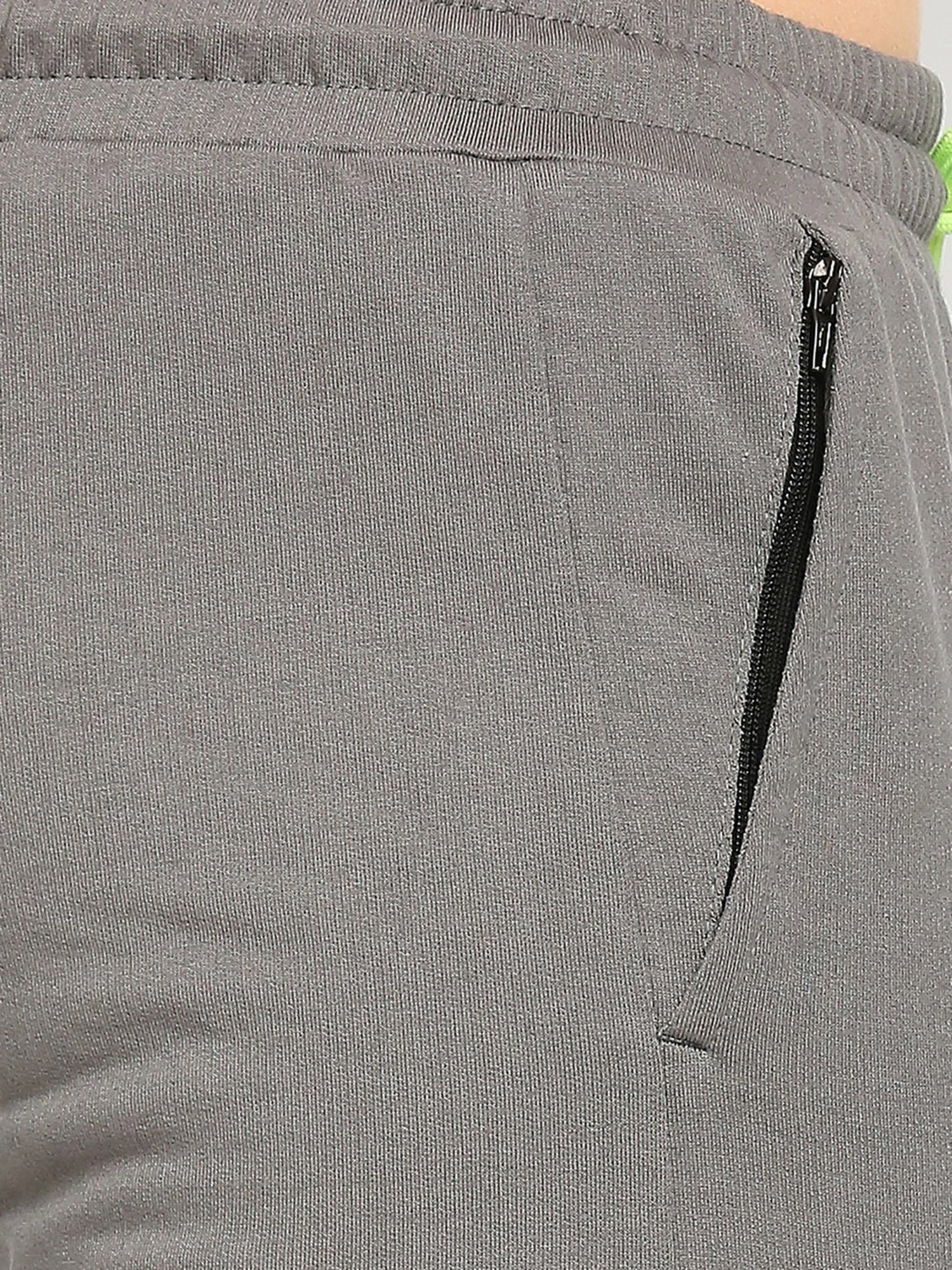 Fitz Smoke Grey Slim Fit Trackpants