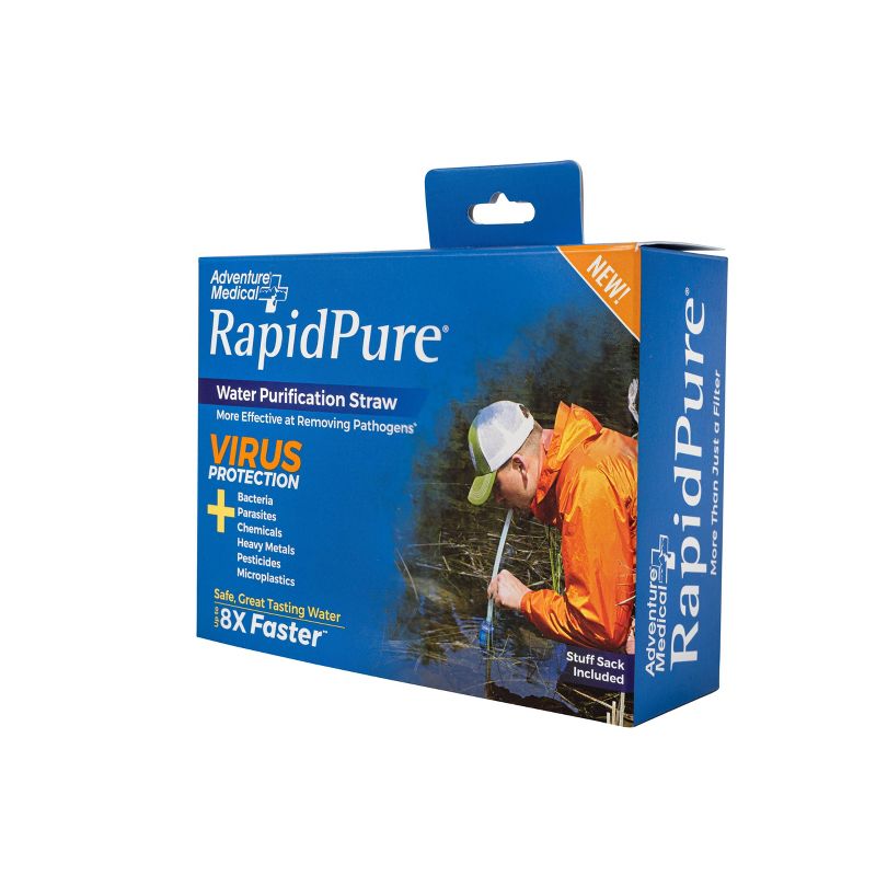 Adventure Medical Kits RapidPure Pioneer Water Purification Straw
