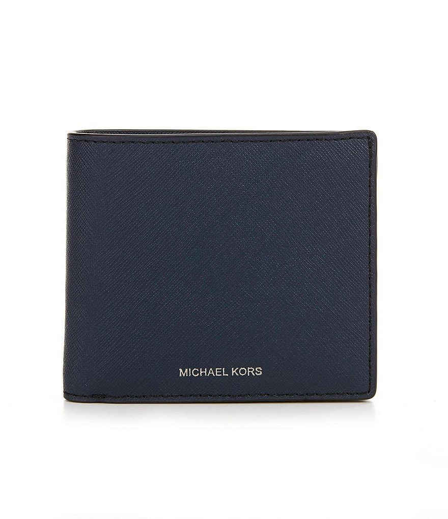 Michael Kors Mason Cross Grain Leather Billfold Wallet