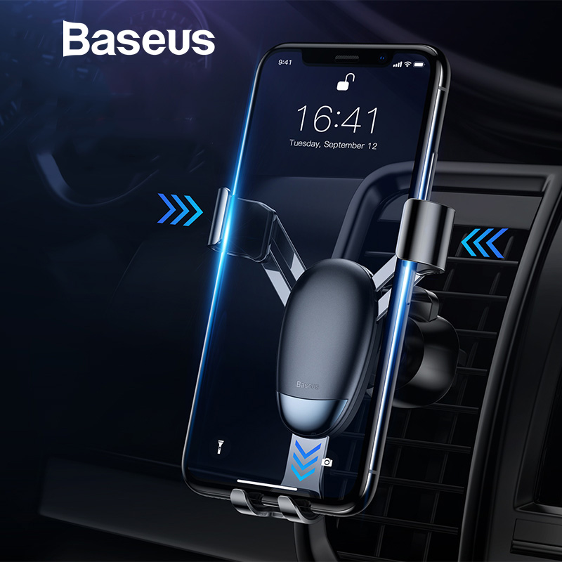 Universal car phone holder for gravity air vent Mounting Clip stand gps phone holder for iPhone samsung mobile phone holder