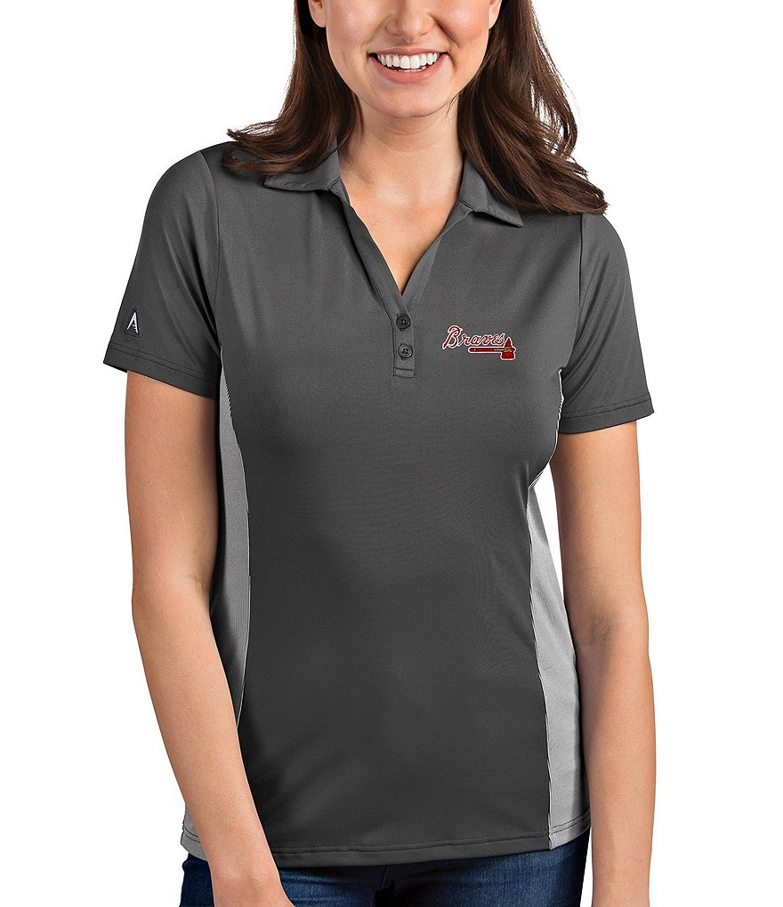 Antigua Women's MLB Venture Short-Sleeve Polo Shirt