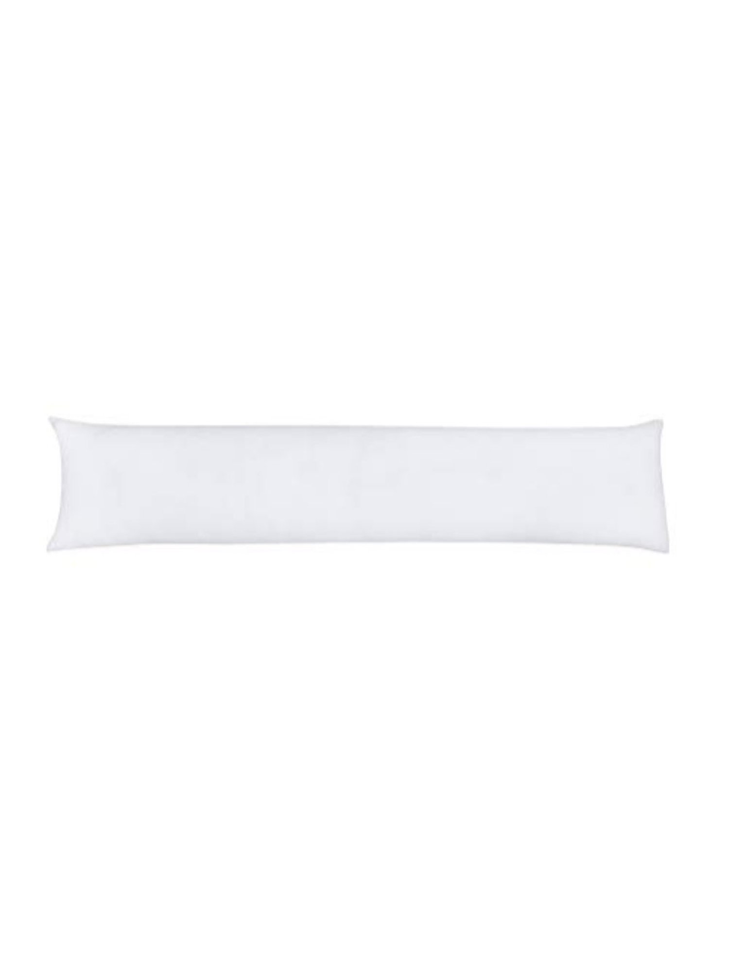 The White Willow Black Orthopaedic Mid Backrest Memory Foam Pillow - Set of 1