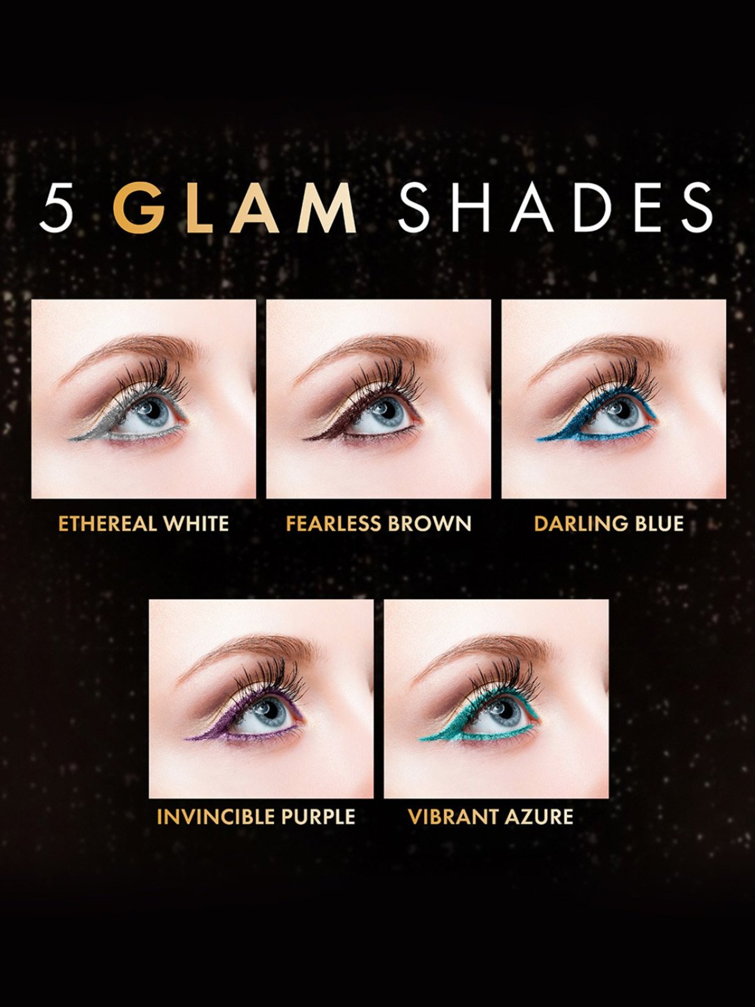 Lakme Glitterati Shine Line Eyeliner Invincible Purple - 4.5 ml