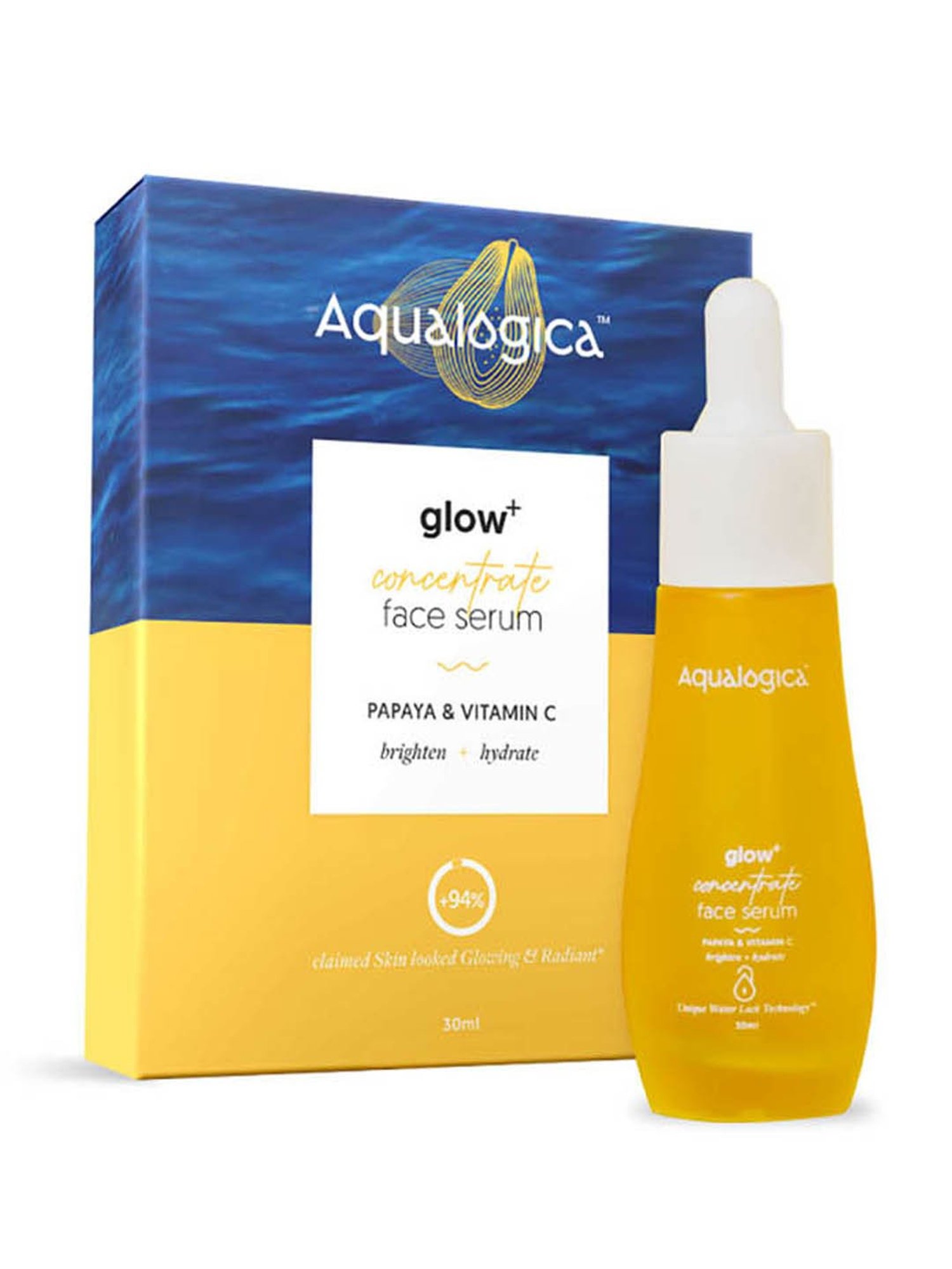 Aqualogica Glow+ Concentrate Face Serum - 30 ml