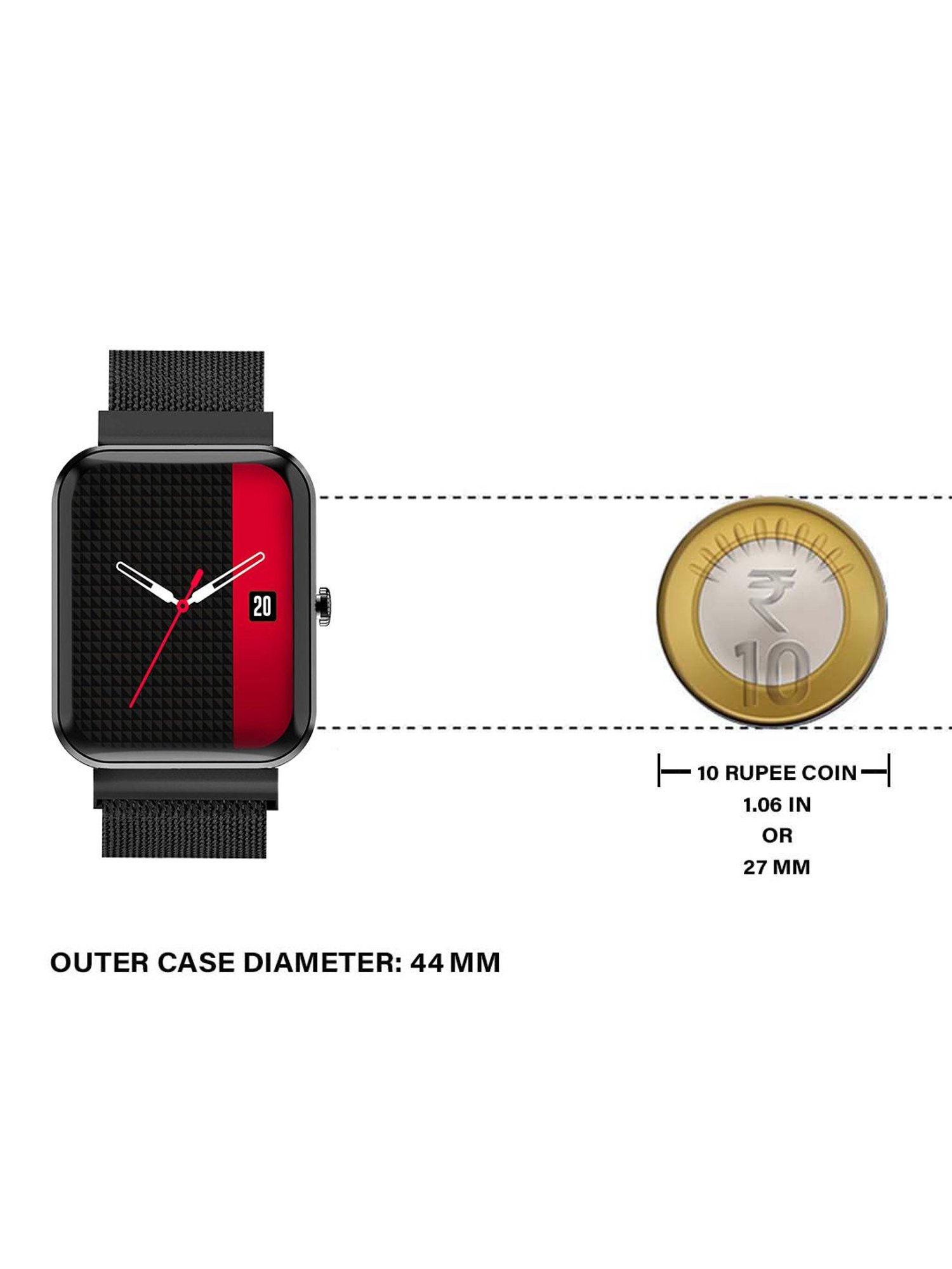 Helix TW0HXW604T Metal fit 4.0 Unisex Smartwatch