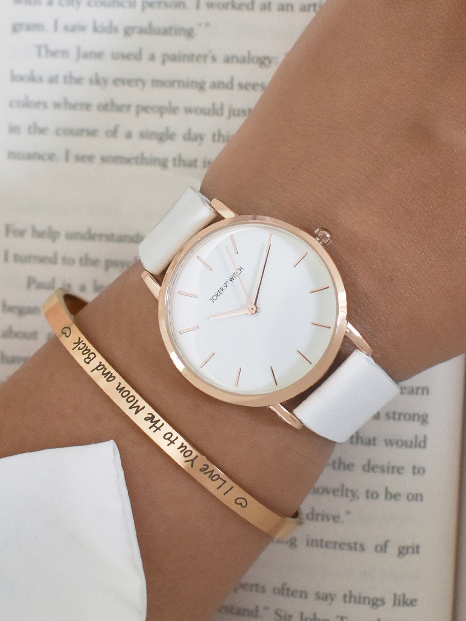 Daniel Klein DKG002-1 Analog Watch for Women With Bracelets