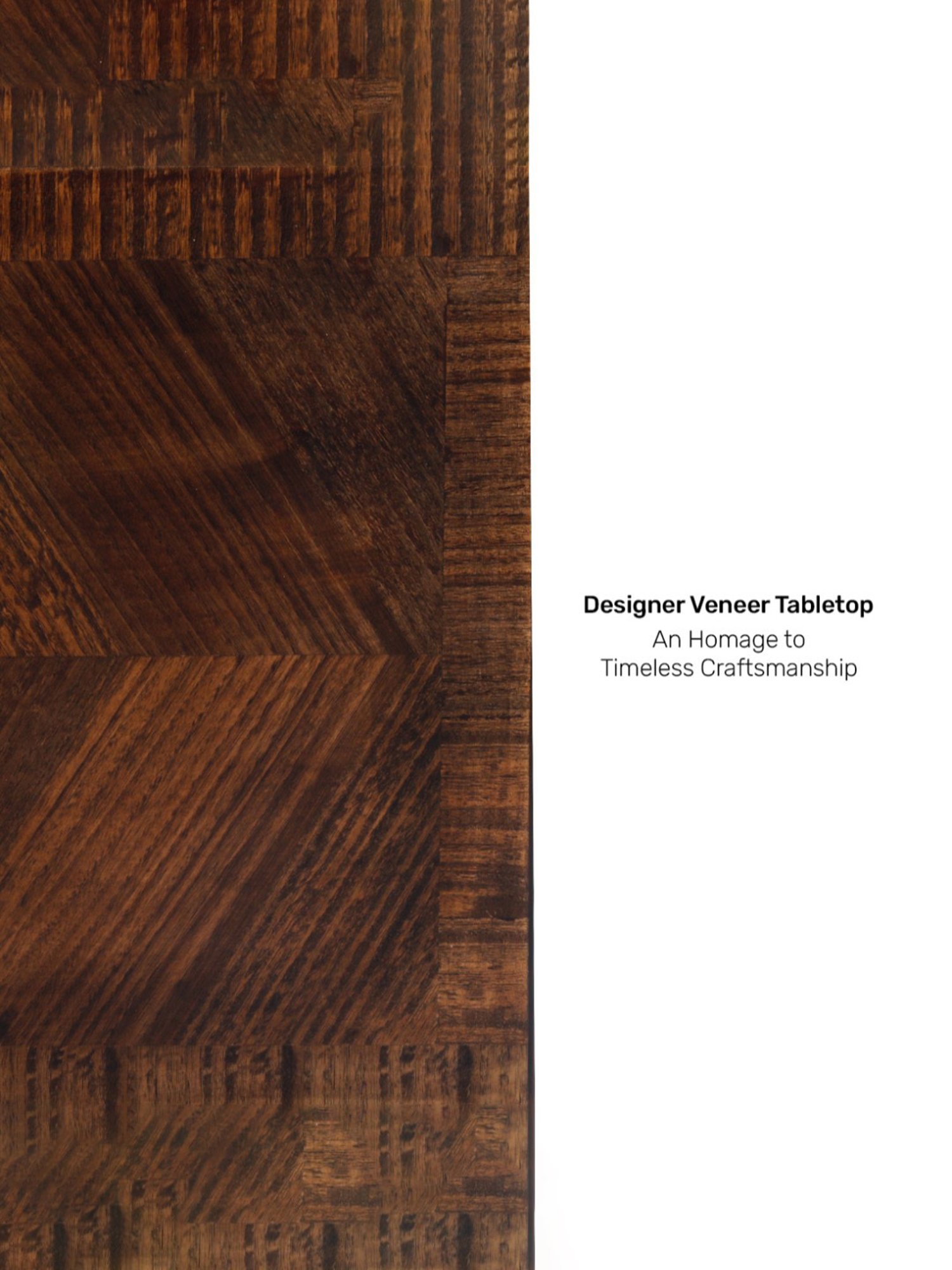 Durian Eero Brown Solid Wood Side & End Table in Dark Brown Finish