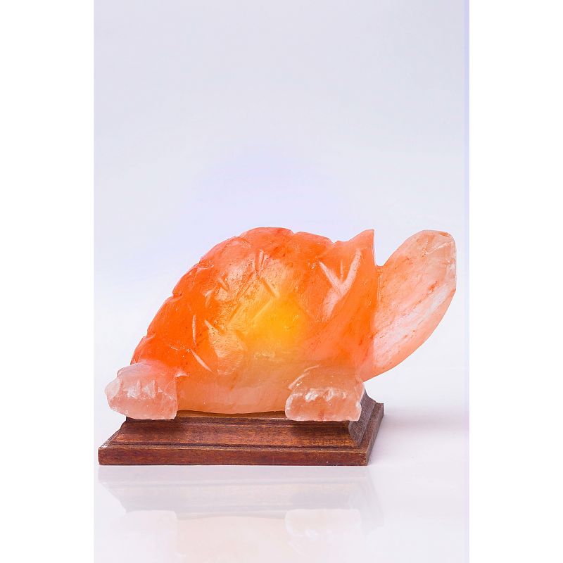 Turtle Salt Lamp Pink - Q&A Himalayan Salt