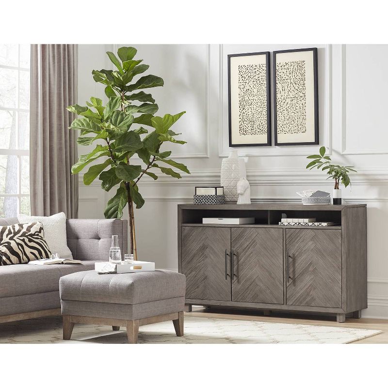 60" Palisades Deluxe Console Gray - Martin Furniture