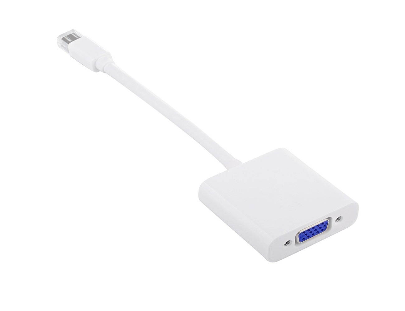 eDragon Mini Displayport to VGA Cable Adapter for Apple Macbook, Macbook Pro, iMac, Macbook Air, and Mac Mini 2 PCS ED712921