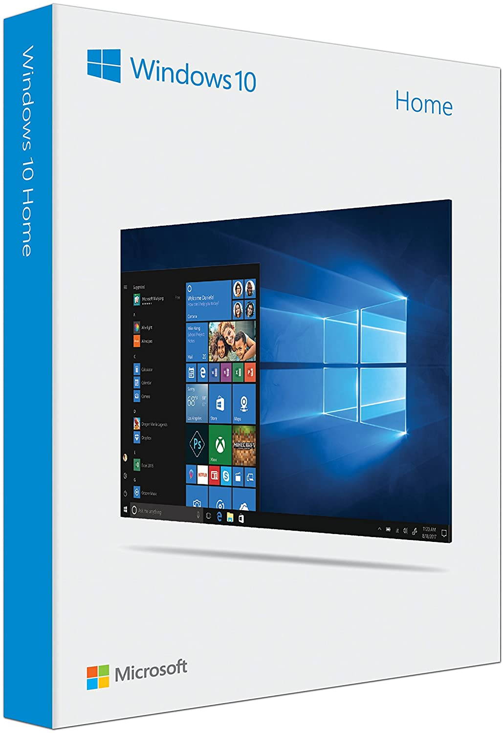 Microsoft Windows 10 Pro - Full Retail Version (USB Flash Drive)