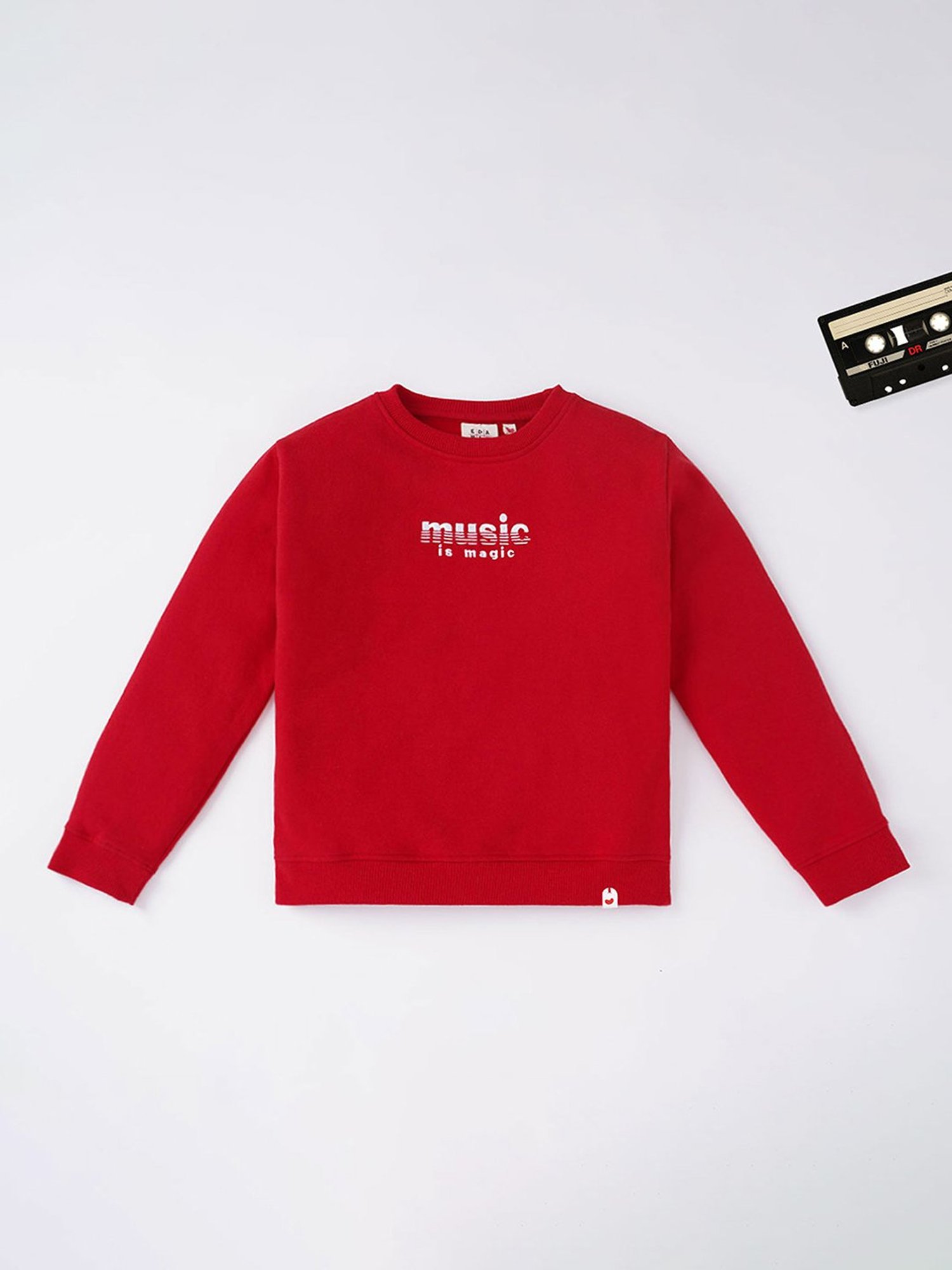 Mothercare Kids Navy Embellished Full Sleeves Sweatshirt