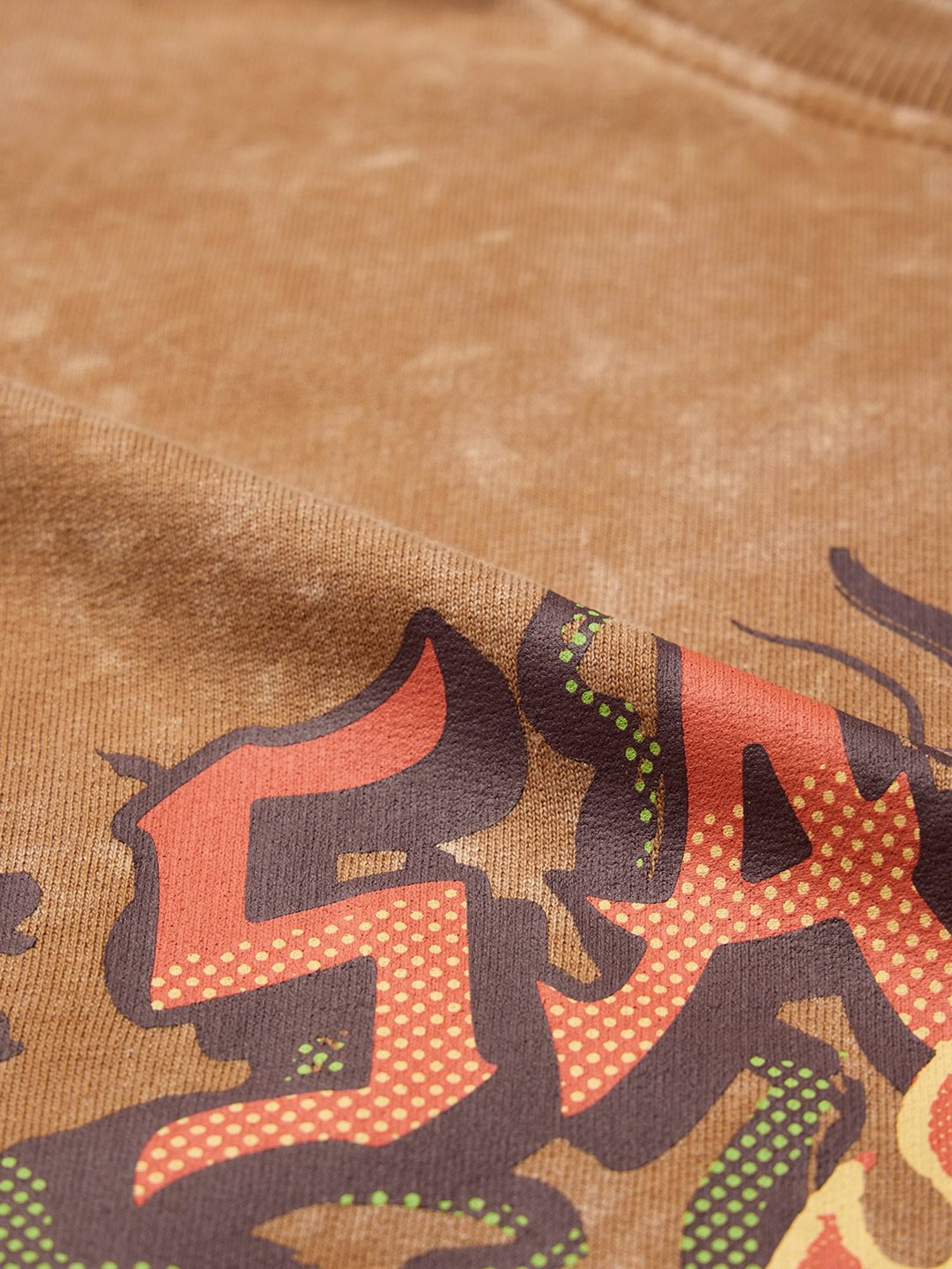 The Souled Store Samurai Jack: Blade Brown Oversized T-Shirt