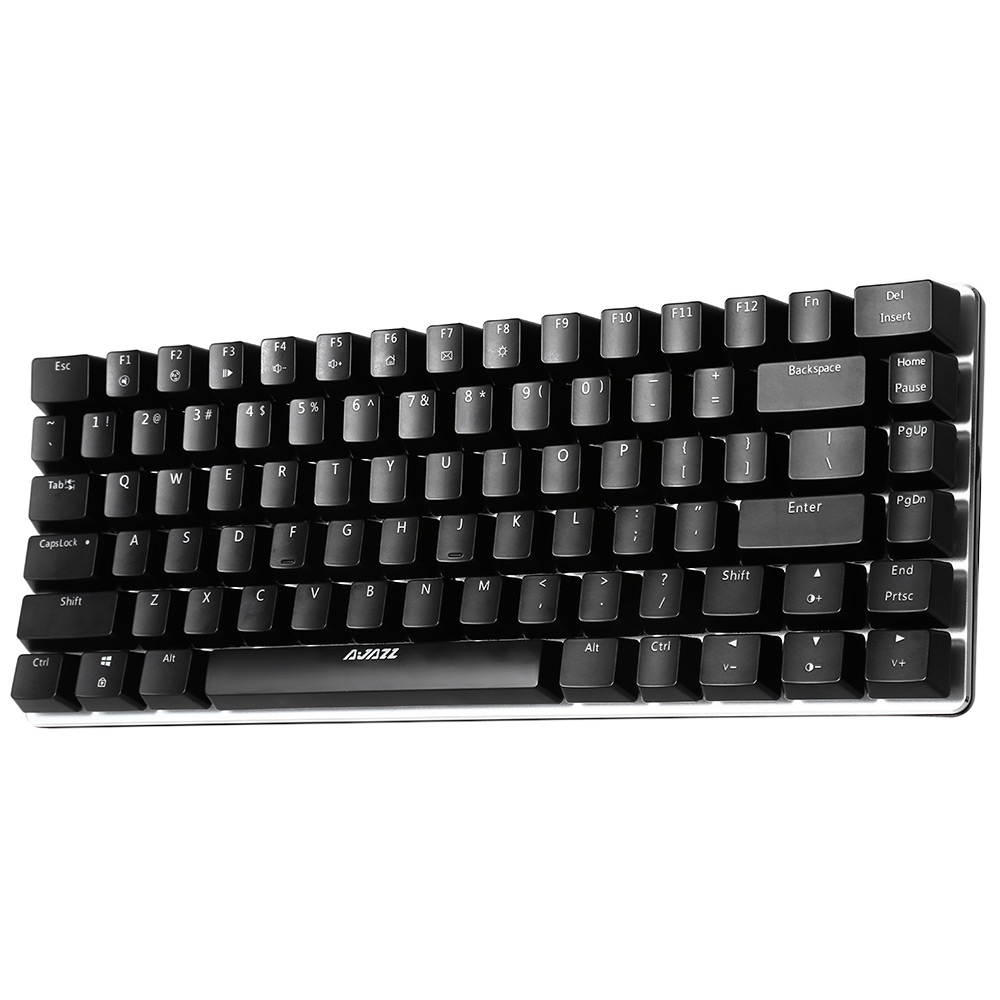 Ajazz AK33 Blue Switch Backlight Mechaincal Gaming Keyboard 82 Keys