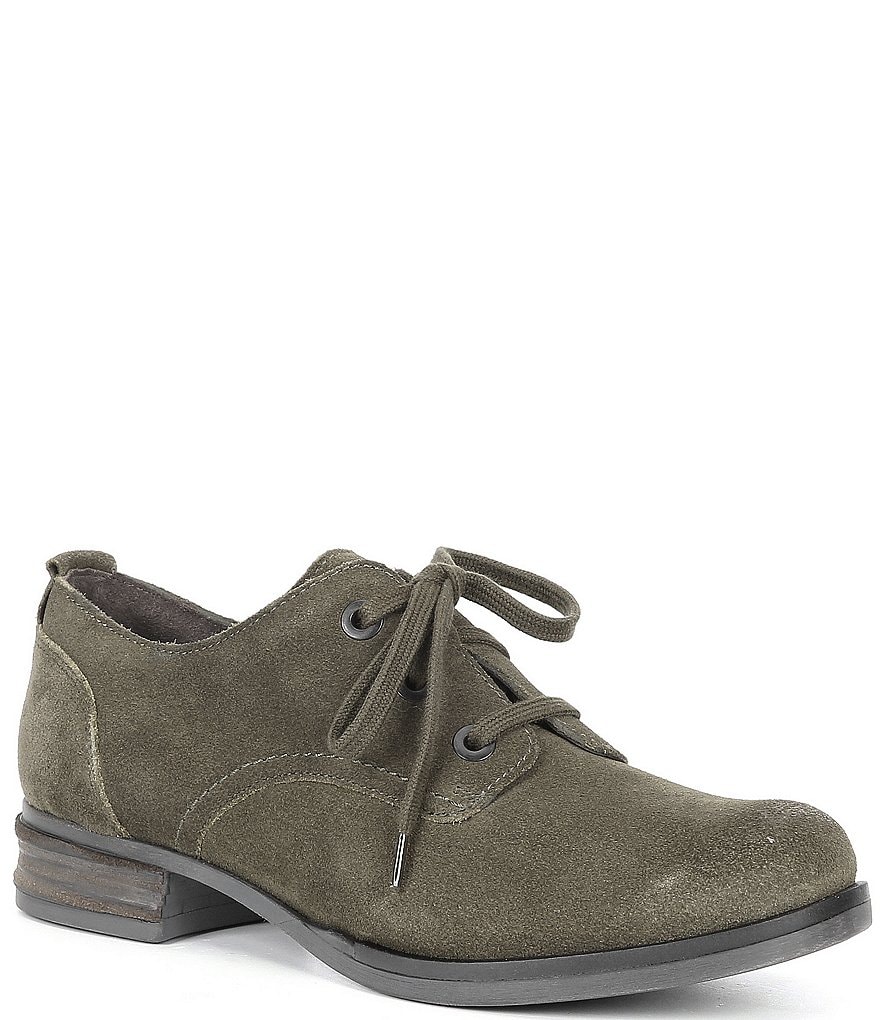 Josef Seibel Sanja 08 Suede Lace-Up Oxfords