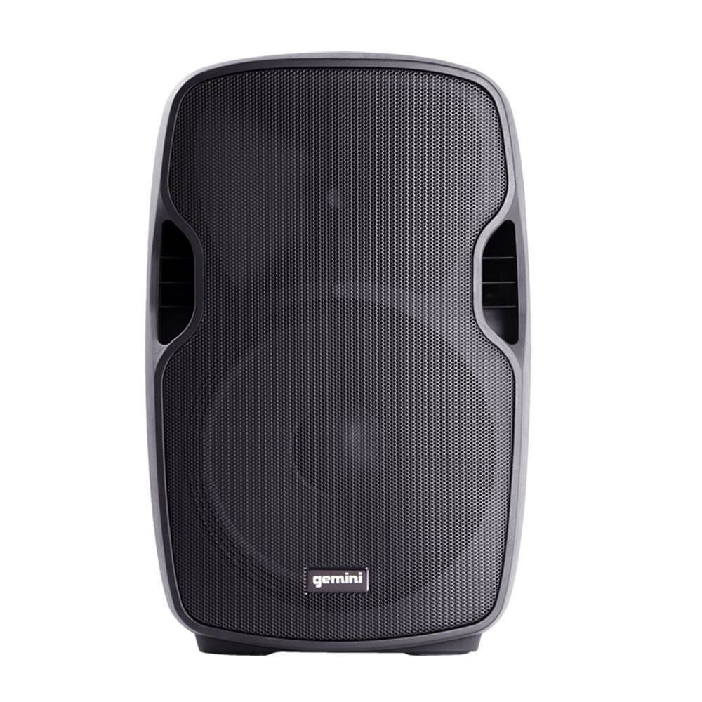 Gemini AS-15P Professional Portable 15" Active Powered PA Loudspeaker Speaker