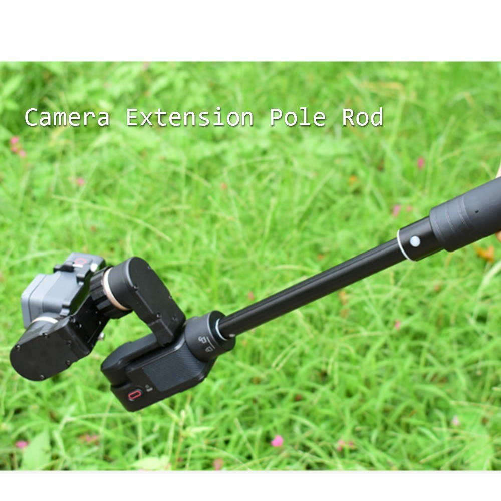 Adjustable DSLR Camera Extension Pole Rod Stick 1/4" 3/8" Smartphone Gimbal Stabilizer Monopod Compatible for WG2/G5/SPG