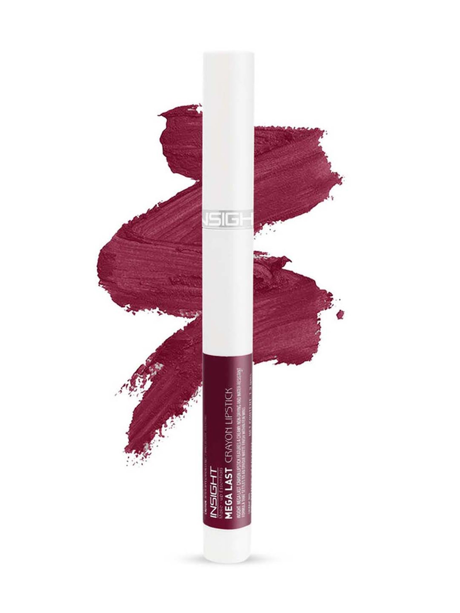 Insight Cosmetics Mega Last Crayon Lipstick 09-Good As Hell - 1.3 gm