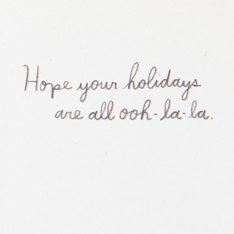 8ct Hallmark Studio Ink Three French Hens Boxed Cards