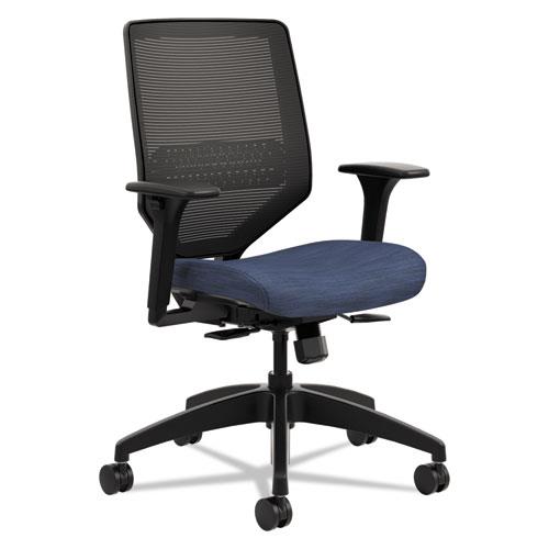 HON - SVM1ALC90TK - Solve Series Mesh Back Task Chair, Midnight/Black, Base: Black