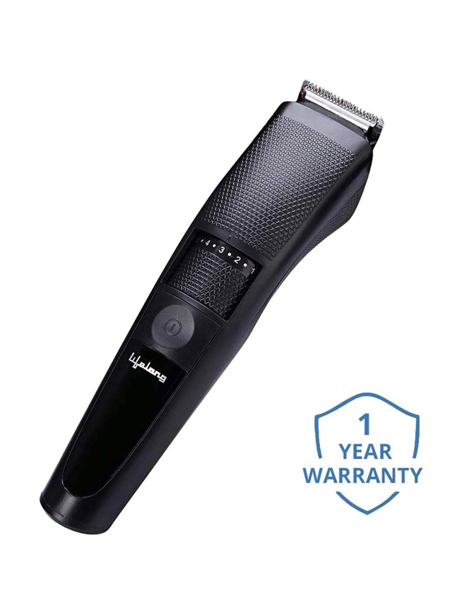 Lifelong LLPCM05 Cordless Rechargeable Beard Trimmer (Black)