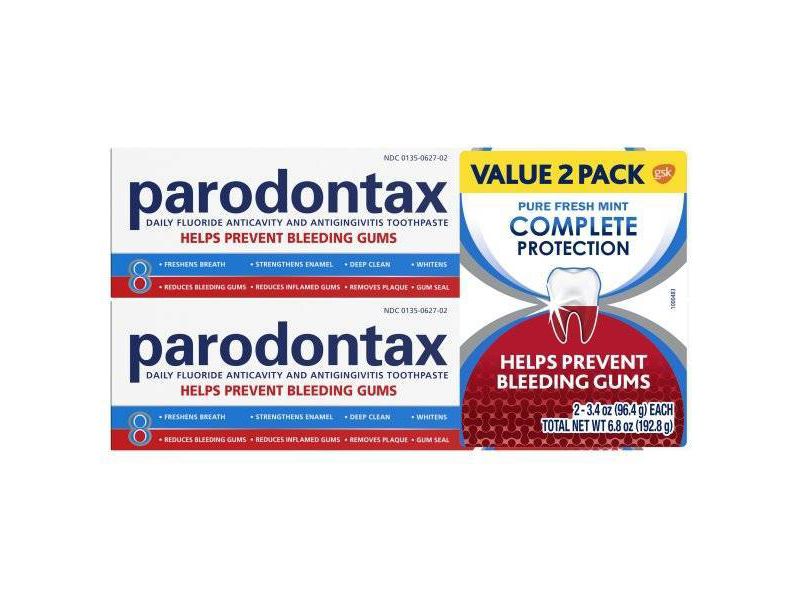 Parodontax Complete Extra Fresh Twin Pack - 3.4oz/2ct