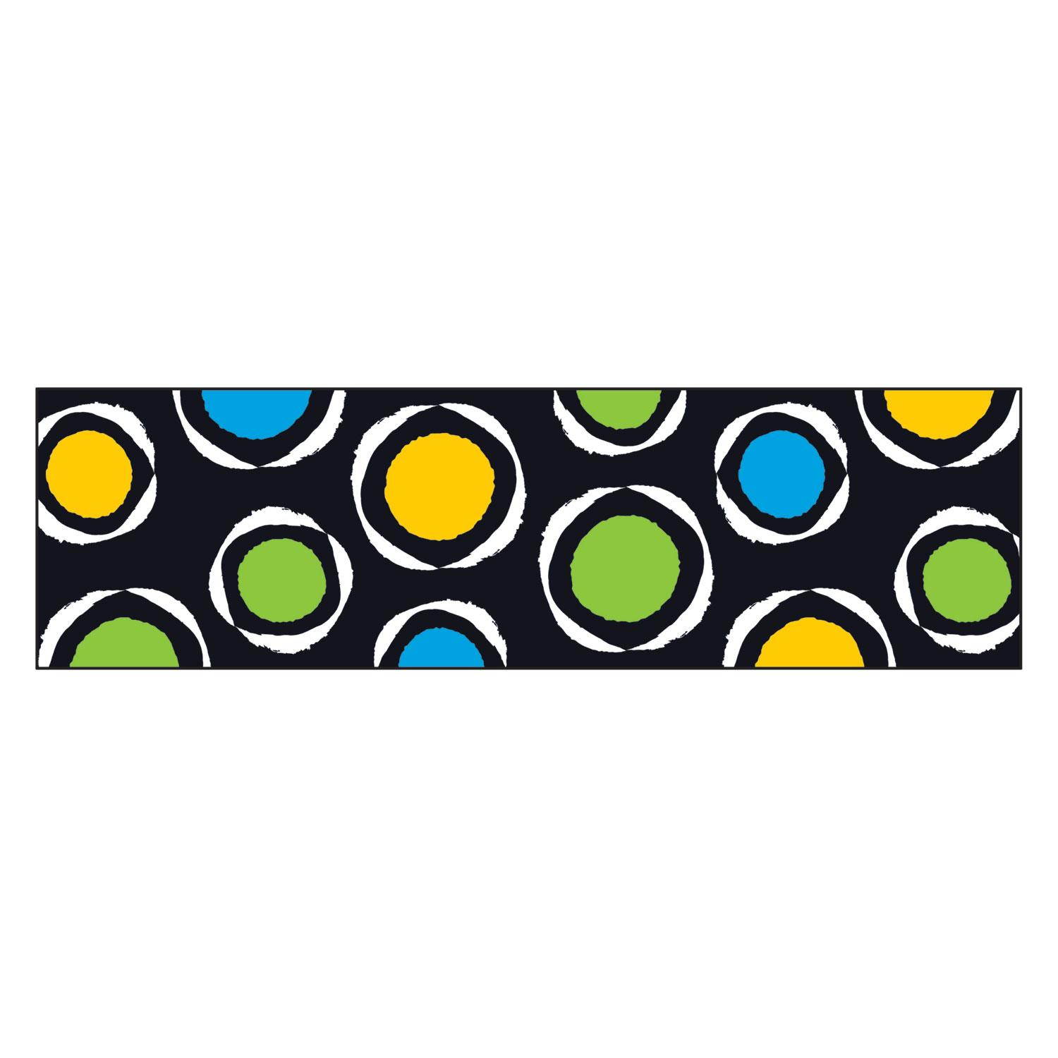 TREND Bolder Borders 2 3/4" x 42" Bold Strokes Circles Assorted T85143