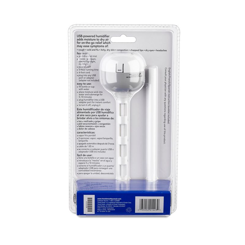 Travel Smart by Conair Personal Humidifier - Multi Color