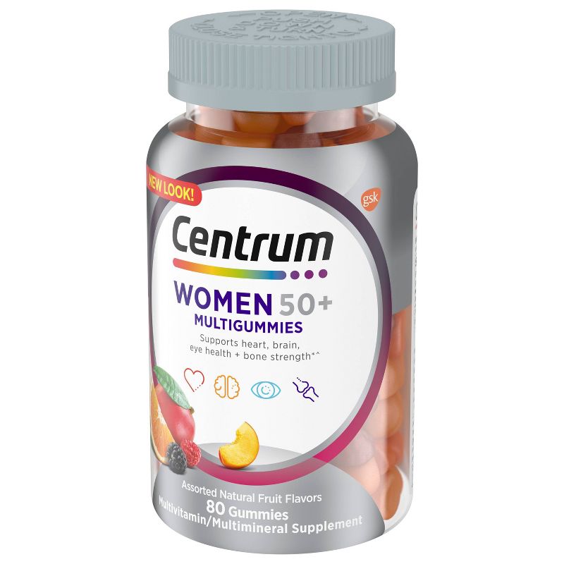 Centrum Women 50+ Multi Gummy - 80ct