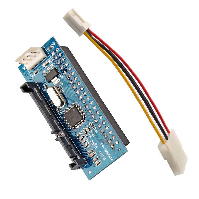 40 Pin 3.5 Inch IDE Hard Drive Female to 22 Pin Male SATA Adapter HDD Converter Card