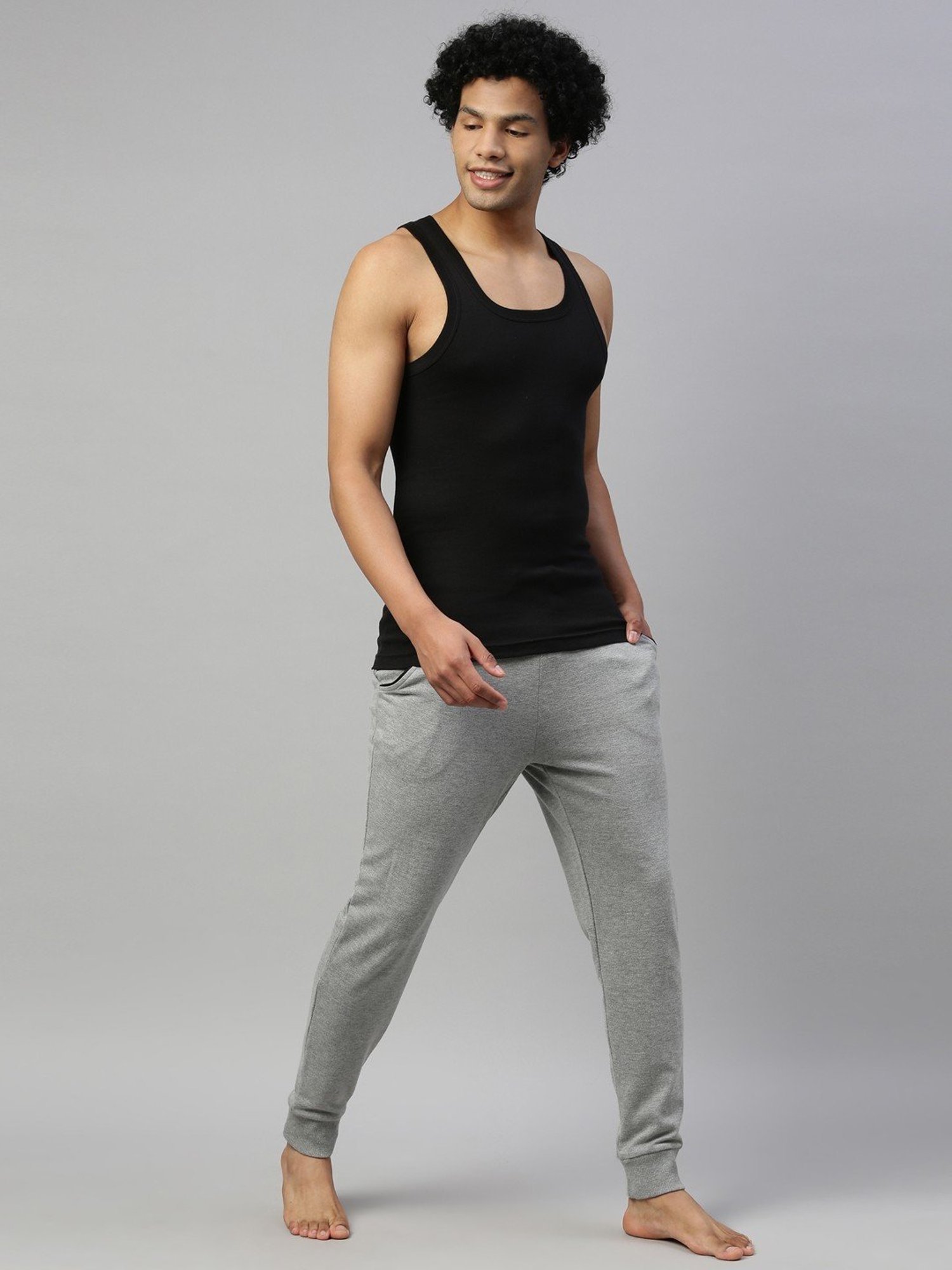 Dixcy Scott Maximus Multi Cotton Regular Fit Vest - Pack Of 3