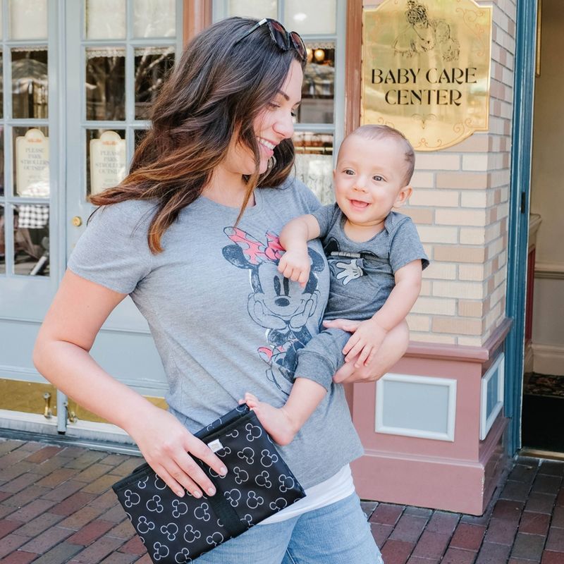 Disney Baby by J.L Childress Full Body Changing Pad Mickey - Black