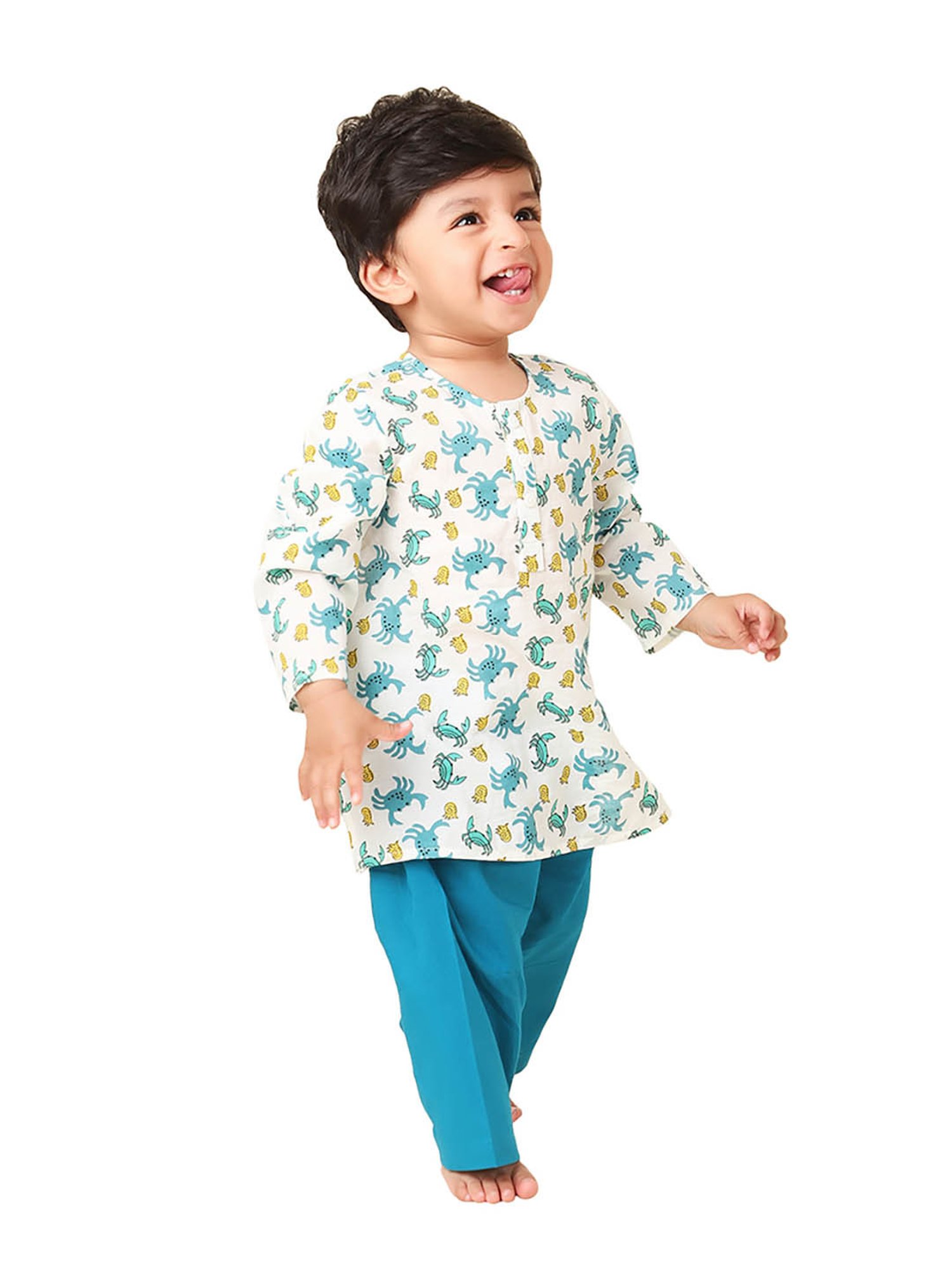 Bumzee Kids Grey & White Checks Full Sleeves Shirt, Waistcoat with Pants