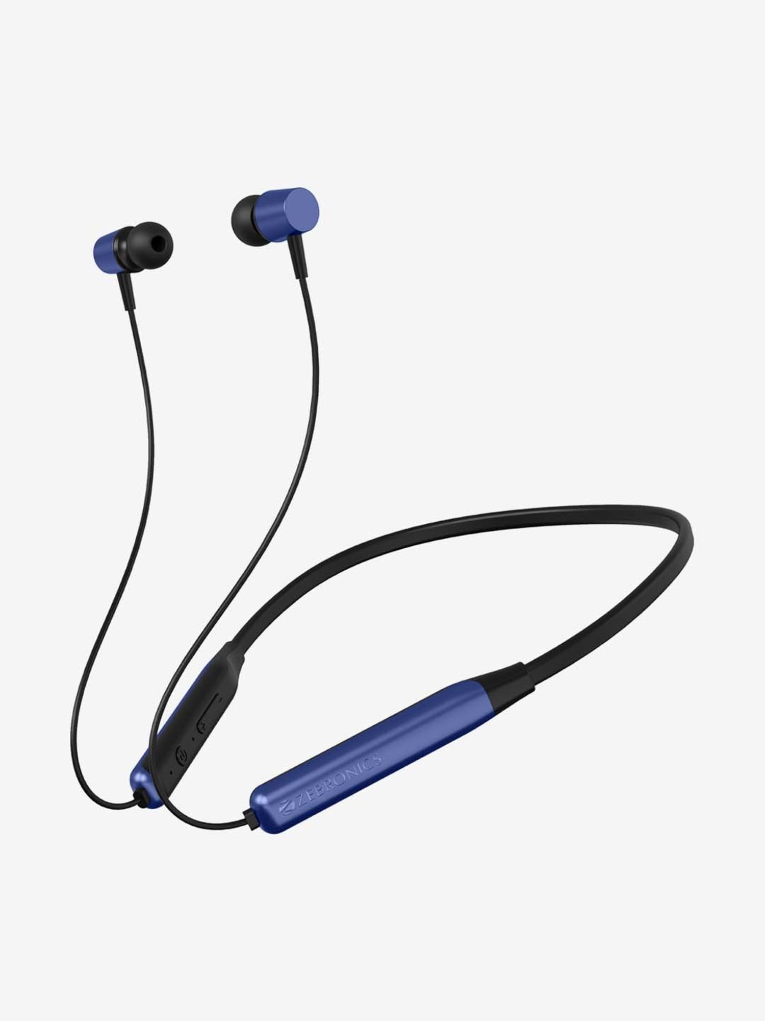 Zebronics Zeb-Evolve Wireless In-Ear Bluetooth Neckband with Mic (Blue)