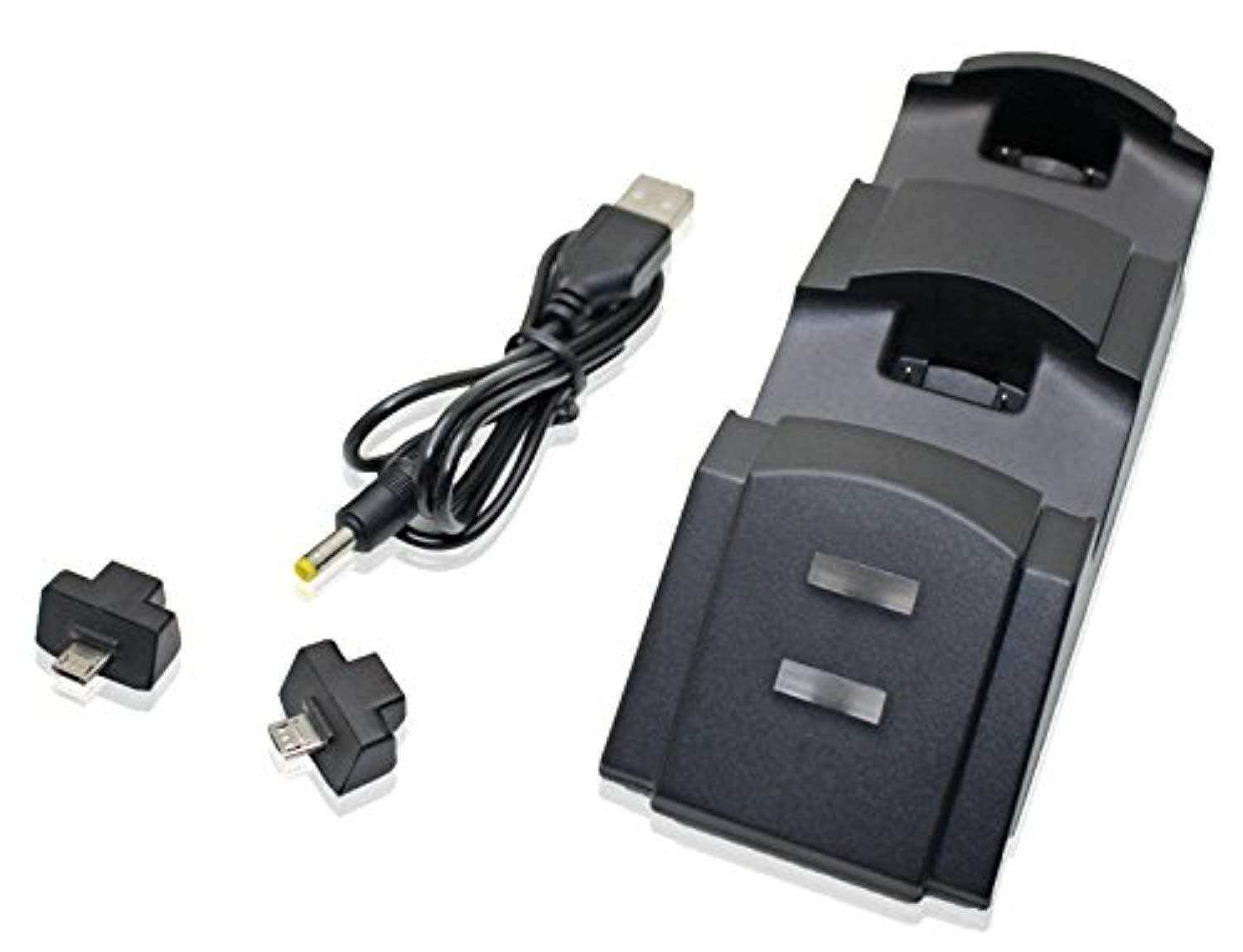 nexilux game storage tower with dual charge station for play station 4, ps4