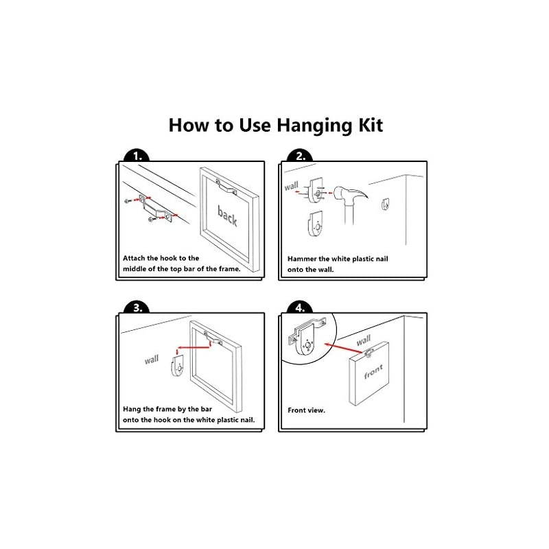 3 Piece Canvas Wall Art Yellow Fog and Chinese Mountain Modern Home Art Stretched and Framed Ready to Hang 16x24x3 Panels