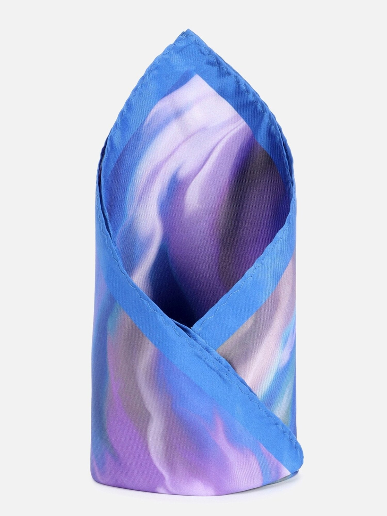 Allen Solly Purple Printed Pocket Square