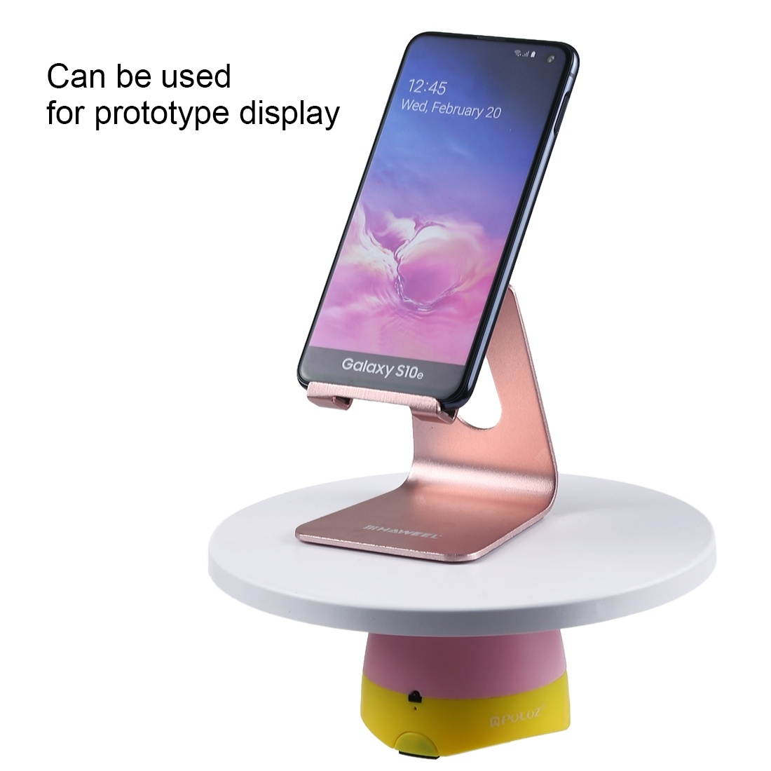 Original Color Screen Non-Working Fake Dummy Display Model for Galaxy S10+ (Zircon White)