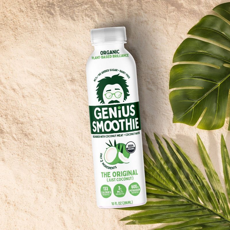Genius Juice Whole Coconut Smoothie Original - 10 fl oz