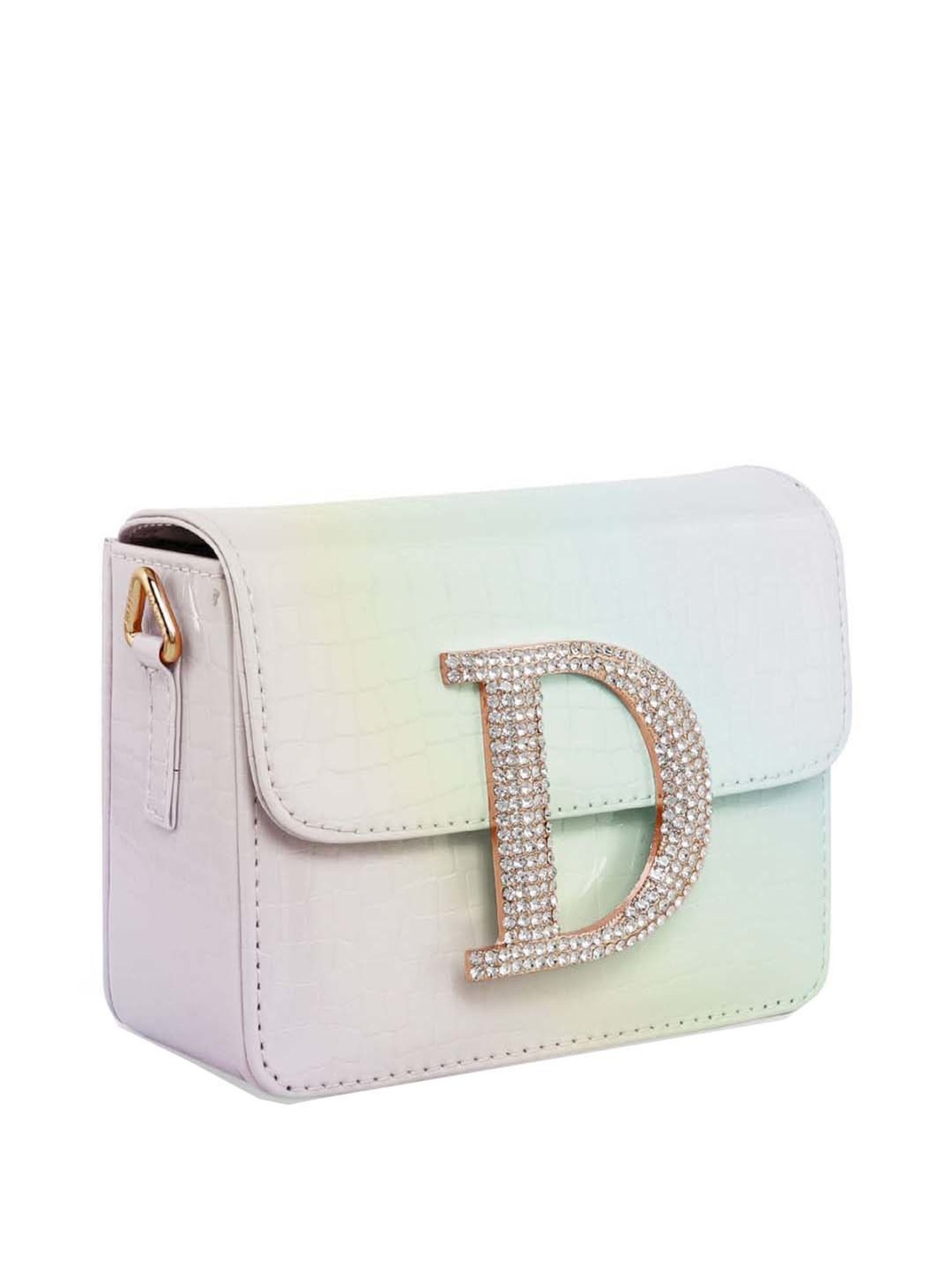 Esbeda Multicolor Textured Small Sling Handbag