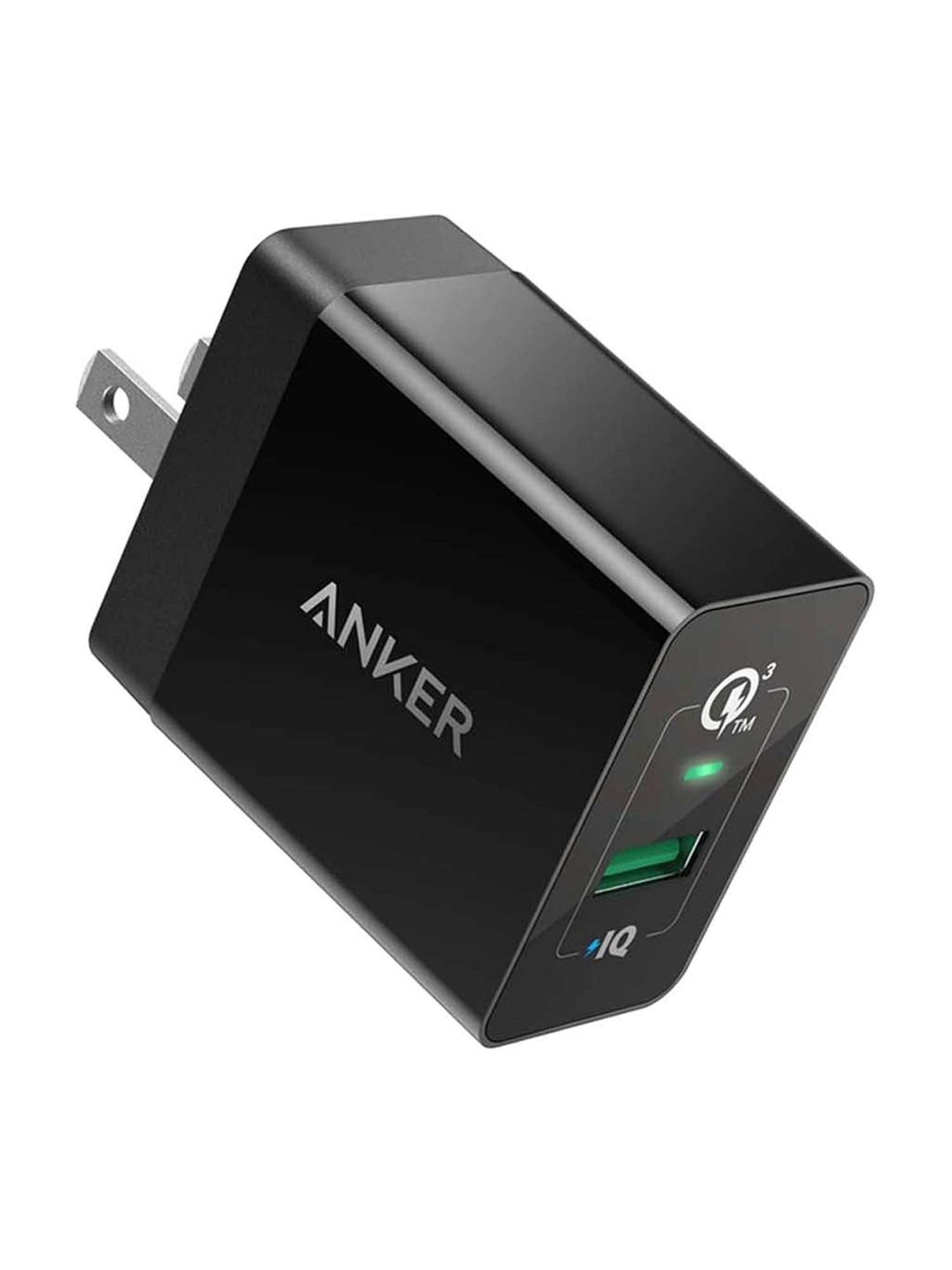 Anker Powerport Plus A2013Y11 Qualcomm 3.0 Quick Charge USB Wall Adapter (Black)