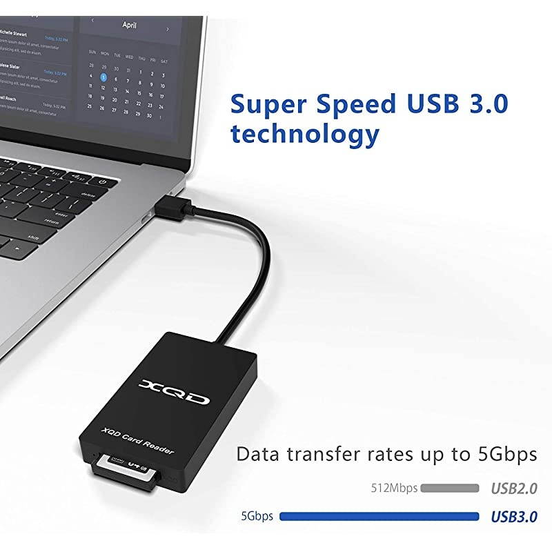 Upgraded Version XQD Card ReaderCompatible with Sony GM Series USB Mark XQD Card Lexar 2933x1400x USB Mark XQD Card Support WindowsMac OS System