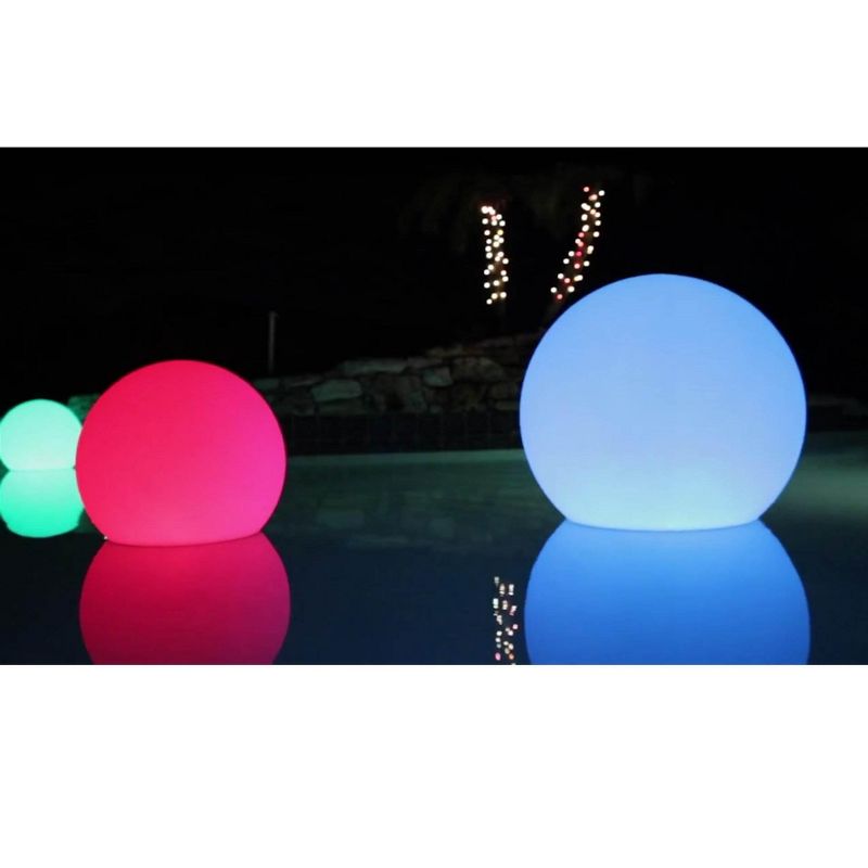 Main Access Ellipsis 13 Inch Floating Ball Waterproof Color Changing LED Ball