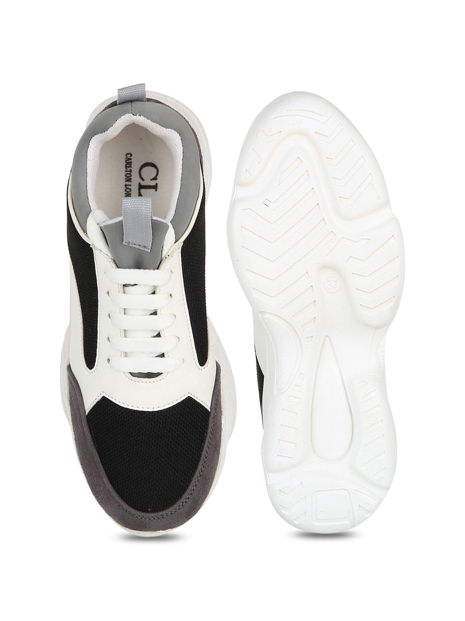 Carlton London Women's White Casual Sneakers